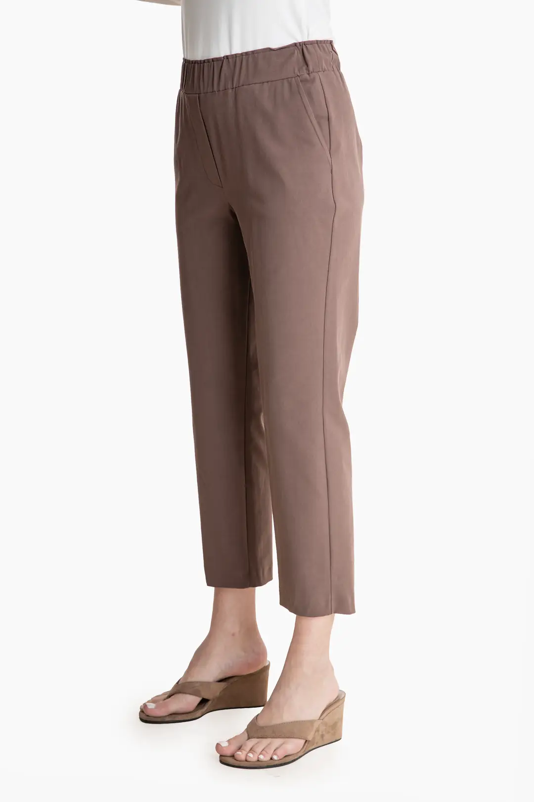 71486 BELİ LASTİKLİ PANTOLON