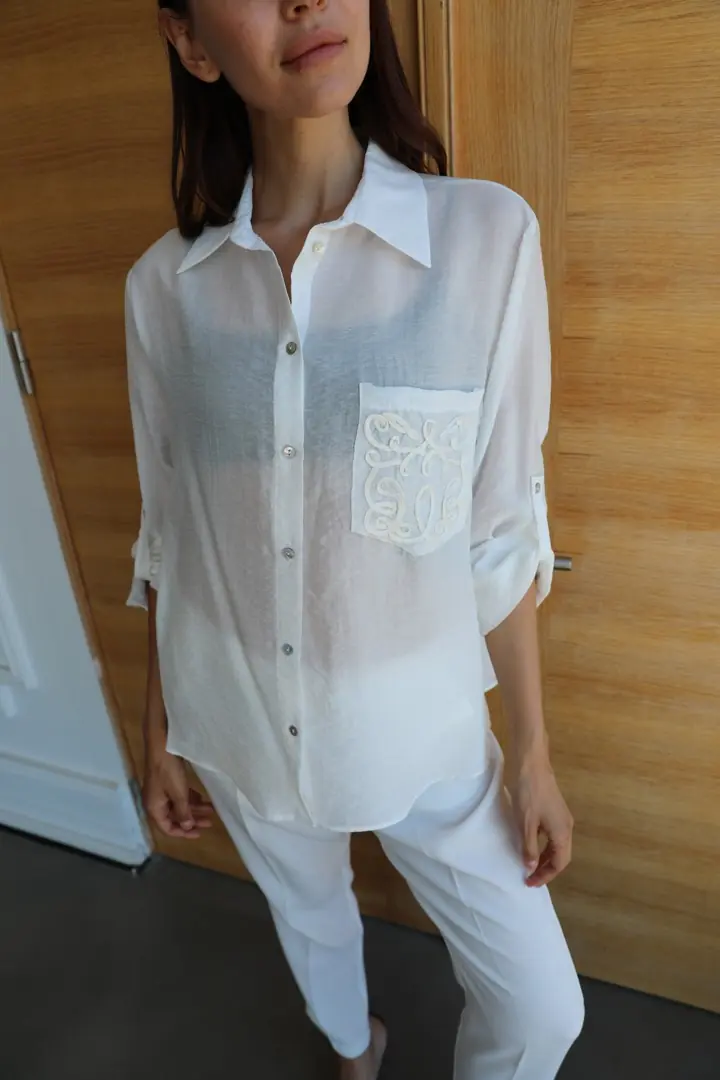 50773 Tencel Gömlek