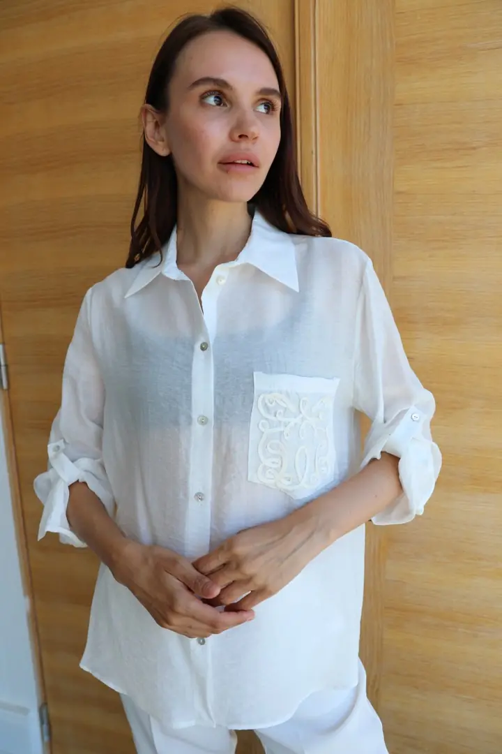 50773 Tencel Gömlek